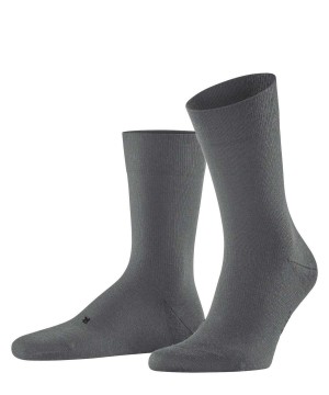 Falke Stabilizing Wool Everyday Socks Sokken Heren Grijs | ELA-208591