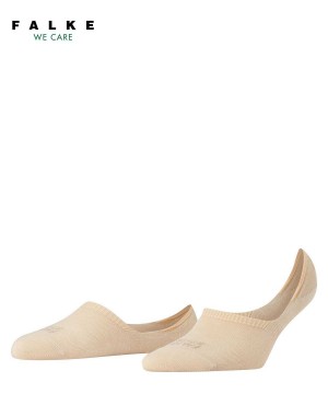 Falke Step High Cut Invisibles No Show Socks Dames Beige | JAS-864025