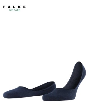 Falke Step Medium Cut Box Invisibles No Show Socks Heren Blauw | WRV-084961