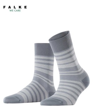 Falke Sunset Stripe Socks Sokken Dames Grijs | KGO-607324