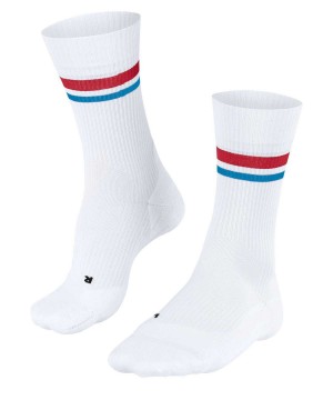 Falke TE4 Classic Tennis Socks Sokken Heren Wit | OXB-876190