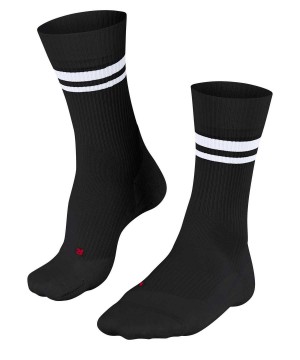 Falke TE4 Classic Tennis Socks Sokken Heren Zwart | NKP-084971