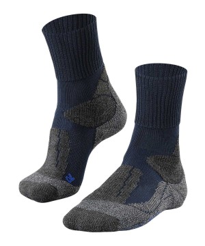 Falke TK1 Adventure Cool Trekking Socks Sports Socks Dames Blauw | RAP-059418