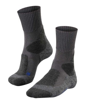 Falke TK1 Adventure Cool Trekking Socks Sokken Heren Grijs | VHK-140793