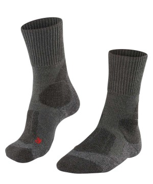 Falke TK1 Adventure Trekking Socks Sokken Heren Grijs | YJG-037291