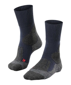 Falke TK1 Adventure Trekking Socks Sokken Heren Blauw | SZU-374095