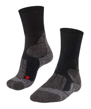 Falke TK1 Adventure Trekking Socks Sports Socks Dames Zwart | XRE-635184