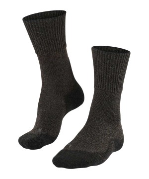 Falke TK1 Adventure Wool Trekking Socks Sports Socks Dames Grijs | NGJ-712096