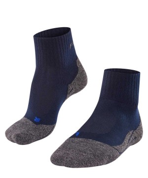 Falke TK2 Explore Cool Short Trekking Short sock Sports Socks Dames Blauw | DJE-028973