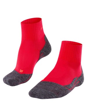 Falke TK2 Explore Cool Short Trekking Short sock Sports Socks Dames Rood | JYI-782650