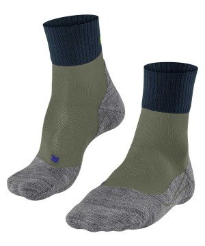 Falke TK2 Explore Cool Short Trekking Short sock Sokken Heren Groen | NWH-720351