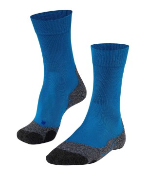 Falke TK2 Explore Cool Trekking Socks Sokken Heren Blauw | NMO-861094