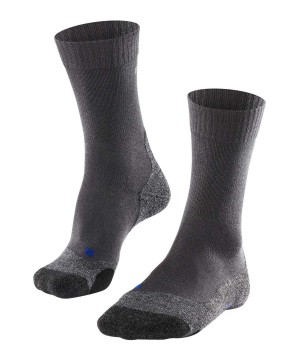 Falke TK2 Explore Cool Trekking Socks Sokken Heren Grijs | SBX-721469