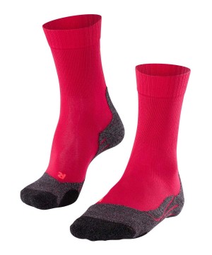 Falke TK2 Explore Cool Trekking Socks Sports Socks Dames Rood | ARH-816259