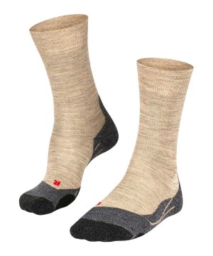 Falke TK2 Explore Melange Trekking Socks Sokken Heren Groen | MDQ-016834