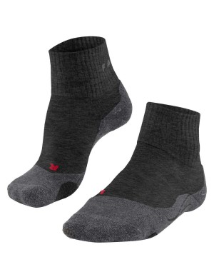 Falke TK2 Explore Short Trekking Short sock Sports Socks Dames Grijs | AZM-623019