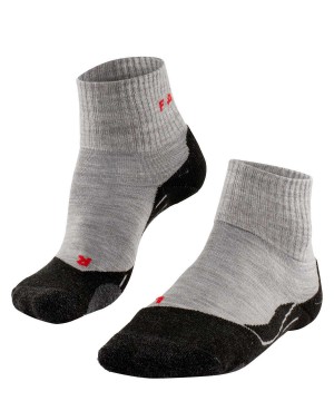 Falke TK2 Explore Short Trekking Short sock Sports Socks Dames Grijs | TGK-029317