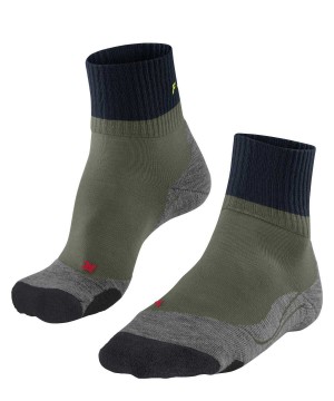 Falke TK2 Explore Short Trekking Short sock Sokken Heren Groen | YUV-179253