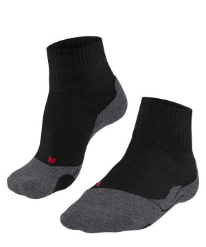 Falke TK2 Explore Short Trekking Short sock Sokken Heren Zwart | ZDB-597180