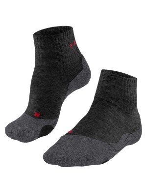 Falke TK2 Explore Short Trekking Short sock Sokken Heren Grijs | ZXV-203687