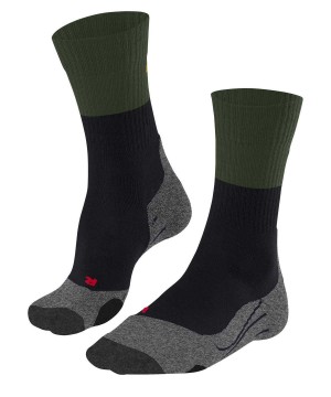 Falke TK2 Explore Trekking Socks Sokken Heren Groen | BCT-098346