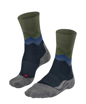 Falke TK2 Explore Trekking Socks Sokken Heren Blauw | FOL-012894