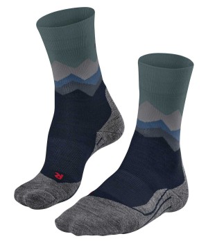 Falke TK2 Explore Trekking Socks Sokken Heren Blauw | YMK-487156