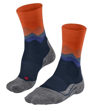 Falke TK2 Explore Trekking Socks Sokken Heren Blauw | RHZ-985472