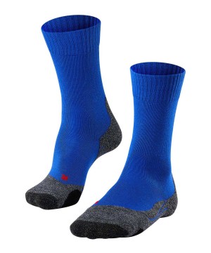 Falke TK2 Explore Trekking Socks Sokken Heren Blauw | ZLO-904871