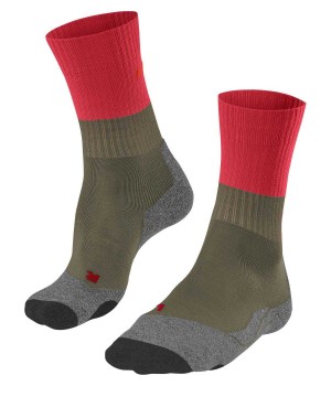 Falke TK2 Explore Trekking Socks Sports Socks Dames Groen | NTV-016294