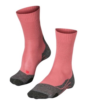 Falke TK2 Explore Trekking Socks Sports Socks Dames Rood | IUX-084267