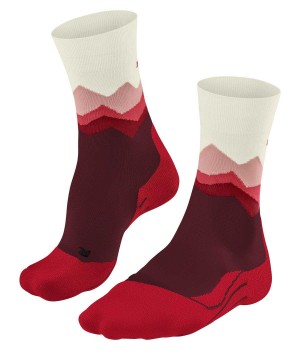 Falke TK2 Explore Trekking Socks Sports Socks Dames Rood | ZGE-253074