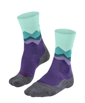 Falke TK2 Explore Trekking Socks Sports Socks Dames Paars | KIF-359612