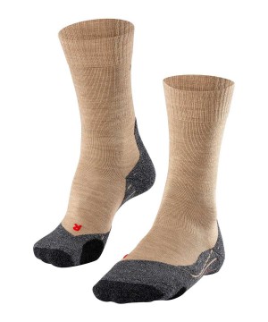 Falke TK2 Explore Trekking Socks Sports Socks Dames Beige | NUB-856790