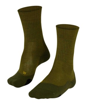 Falke TK2 Explore Wool Trekking Socks Sokken Heren Groen | FNW-978105