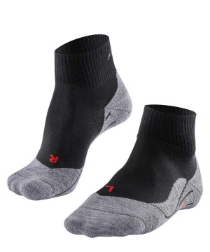 Falke TK5 Wander Short Trekking Short sock Sports Socks Dames Zwart | VZJ-320159