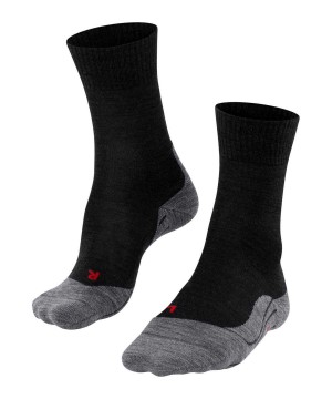 Falke TK5 Wander Trekking Socks Sokken Heren Zwart | VIC-097615