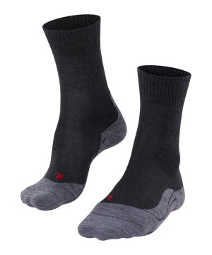 Falke TK5 Wander Trekking Socks Sokken Heren Grijs | FBJ-753264