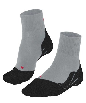 Falke TK5 Wander Wool Short Trekking Short sock Sports Socks Dames Grijs | AXU-213746