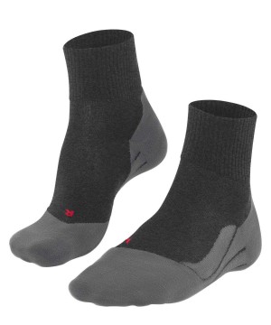 Falke TK5 Wander Wool Short Trekking Short sock Sports Socks Dames Grijs | AXJ-279501