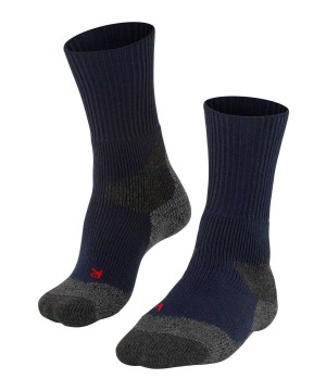 Falke TK-X Expedition Trekking Socks Sokken Heren Blauw | XUJ-094725