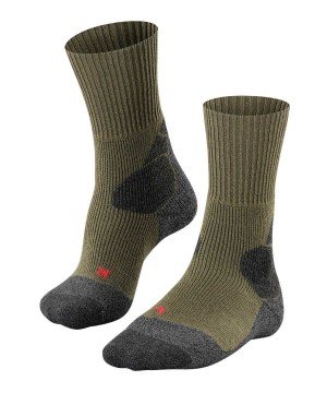 Falke TK-X Expedition Trekking Socks Sokken Heren Groen | MUY-017524