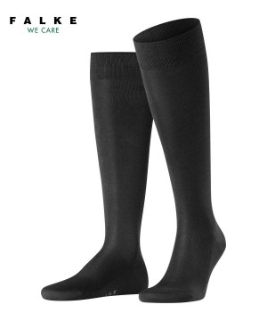 Falke Tiago Knee-high Socks Sokken Heren Zwart | EWH-825637