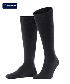 Falke Ultra Energizing Knee-high Socks Sokken Heren Zwart | EXD-069512