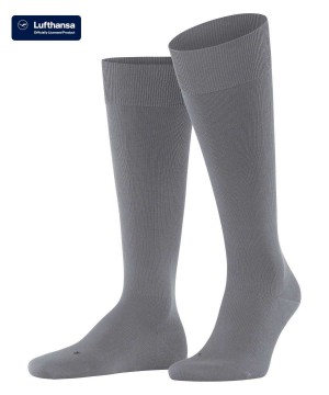 Falke Ultra Energizing Knee-high Socks Sokken Heren Grijs | PCT-905147