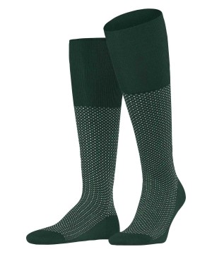 Falke Uptown Tie Knee-high Socks Sokken Heren Groen | HXW-854972