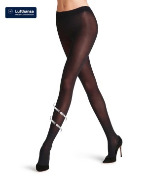 Falke Vitalize 40 DEN Tights Tights Dames Zwart | CDA-165849