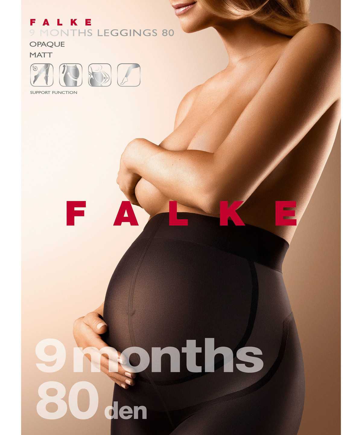 Falke 9 Months 80 DEN Leggings Leggings Dames Zwart | LEQ-123748