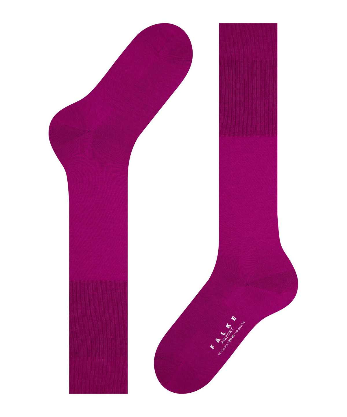 Falke Airport Knee-high Socks Sokken Heren Roze | ICK-087435