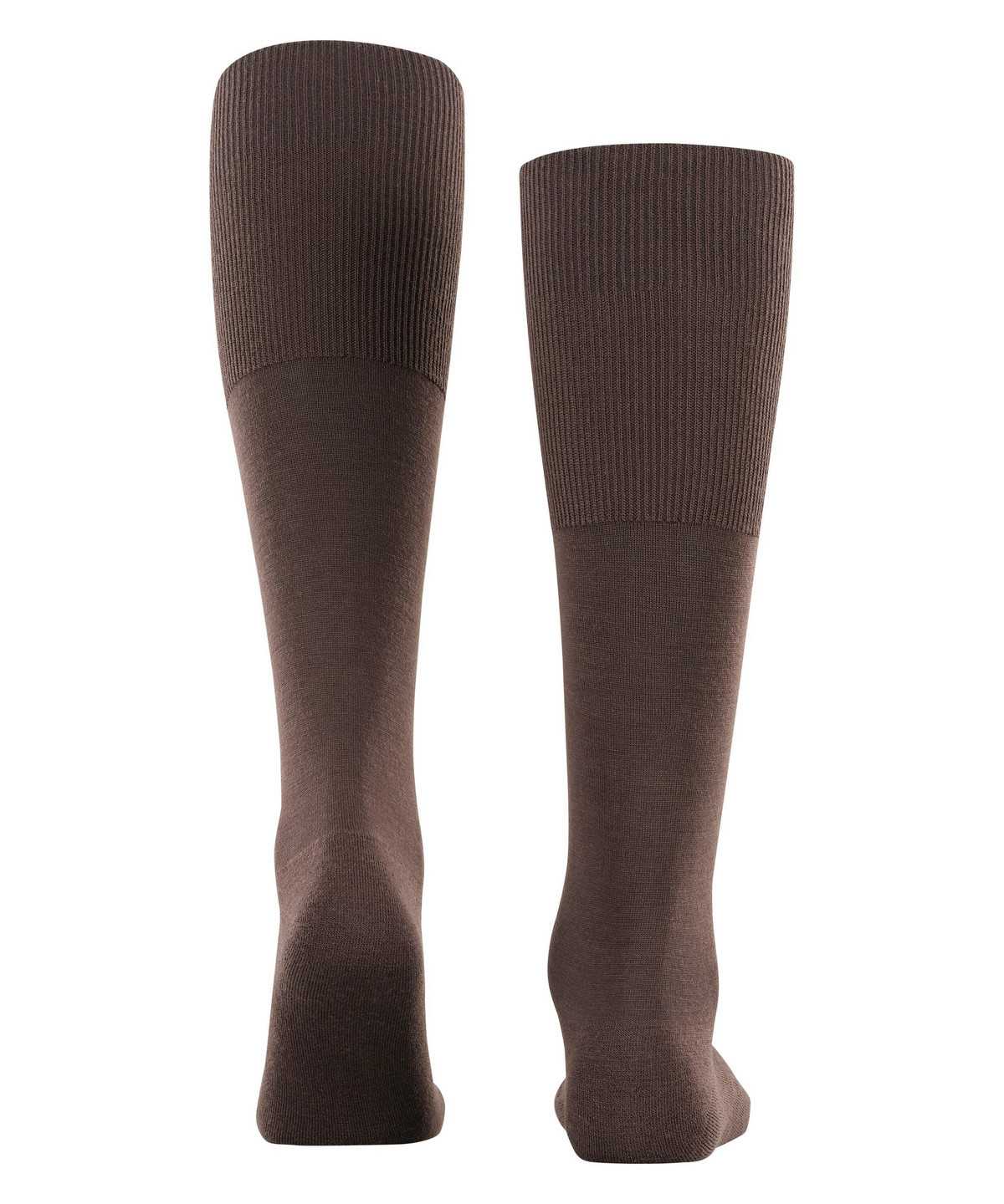 Falke Airport Plus Knee-high Socks Sokken Heren Bruin | LVC-872150